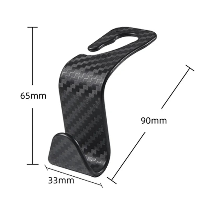 Carbon Fiber Seat Hooks