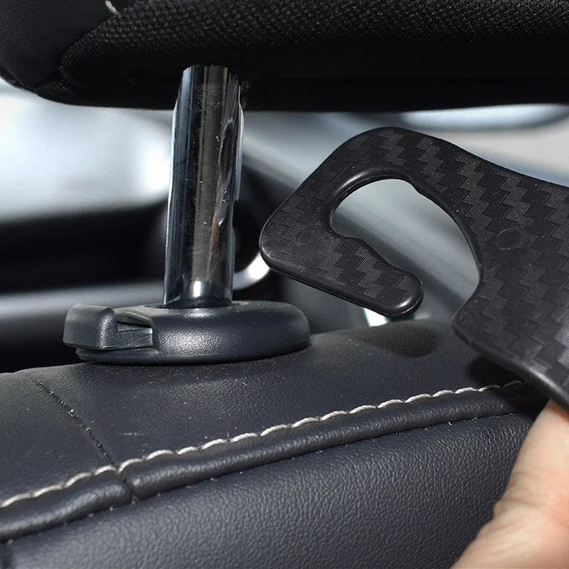 Carbon Fiber Seat Hooks